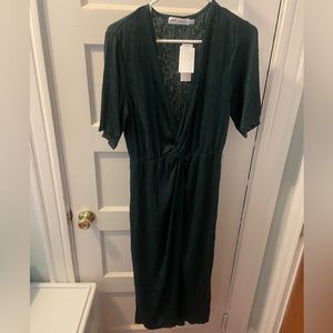 Never worn Emerald Green dress
